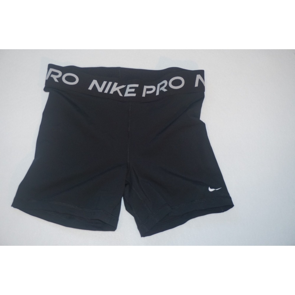 Nike Pro Women's Black Solid Hi-Drift Fit Size Large, BNWT, AG1.C1003